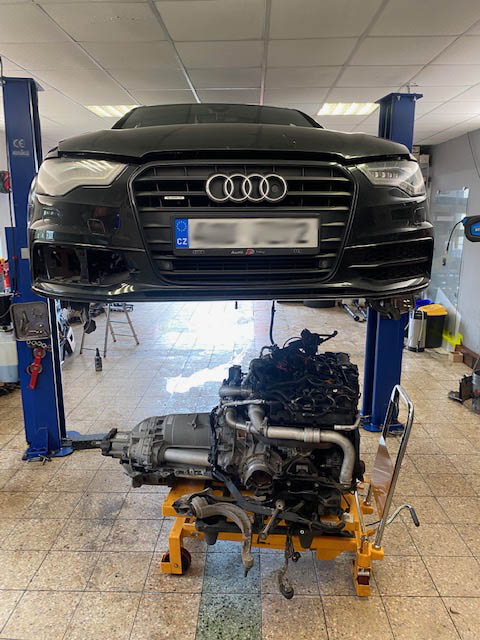 Audi A6 bi-tdi rozvody